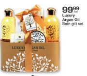 Luxury Argan Oil Bath Gift Set-Per Set