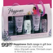 Happiness Bath Range In Gift Box-Per Set