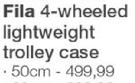 Fila 4 Wheeled Lightweight 50cm Trolley Case