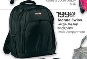 Techna Swiss Large Laptop Backpack