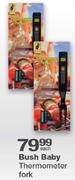 Bush Baby Thermometer Fork-Each