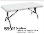Bush Baby Foldable Rectangular Table