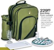 Bush top baby rucksack