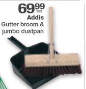Addis Broom & Jumbo Dustpan-Per Set