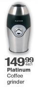 Platinum Coffee Grinder