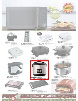 Checkers Hyper : Christmas Small Appliances Specials (18 Nov - 26 Dec 2013 ), page 3