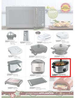 Checkers Hyper : Christmas Small Appliances Specials (18 Nov - 26 Dec 2013 ), page 3