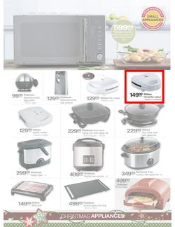Checkers Hyper : Christmas Small Appliances Specials (18 Nov - 26 Dec 2013 ), page 3