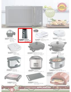 Checkers Hyper : Christmas Small Appliances Specials (18 Nov - 26 Dec 2013 ), page 3
