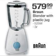 Braun Blender With Plastic Jug