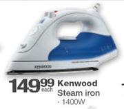 Kenwood Steam Iron - 1400W Each