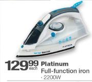 Platinum Full-Function Iron - 2200W Each