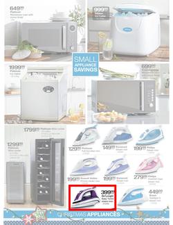 Checkers Hyper : Christmas Small Appliances Specials (18 Nov - 26 Dec 2013 ), page 6