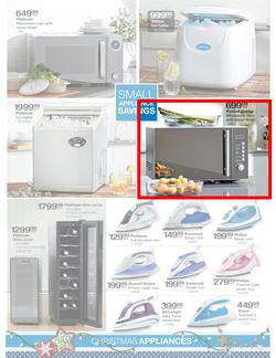 Checkers Hyper : Christmas Small Appliances Specials (18 Nov - 26 Dec 2013 ), page 6