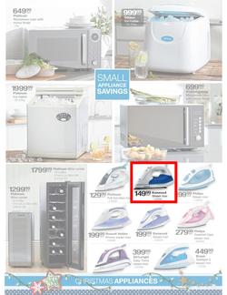 Checkers Hyper : Christmas Small Appliances Specials (18 Nov - 26 Dec 2013 ), page 6