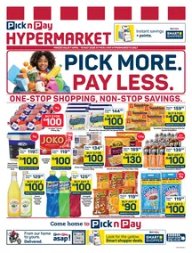 Pick n Pay Hypermarket : Pick More, Pay Less (07 April - 10 May 2026)