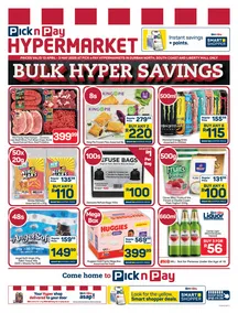 Pick n Pay Hypermarket KwaZulu-Natal : Bulk Hyper Savings (13 April - 03 May 2026)
