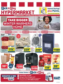 Pick n Pay Hypermarket : Winter Specials (25 May - 07 June 2026)