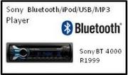Sony Bluetooth/iPod/USB/MP3 Player (SonyBT 4000)