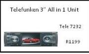 Telefunken 3" All in 1 Unit (Tele7232)