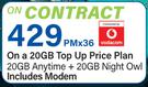 Skyworth 60" QLED Google TV 60Q6600H-On A 20GB Top Up Price Plan Incl. Modem