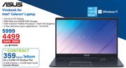 Asus VivoBook Go Intel Celeron Laptop-On A 12.5GB LTE Wareless Plan Including Modem