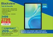 Blackview Tab 90 Bundle Including Cover, Charger, Cable, Screen Guard, Headphone & Keyboard