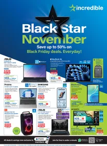 Incredible : Black Star November (24 November - 01 December 2025)