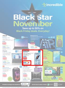 Incredible : Black Star November (24 November - 01 December 2025), page 1