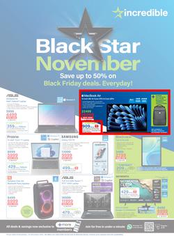 Incredible : Black Star November (24 November - 01 December 2025), page 1