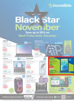 Incredible : Black Star November (24 November - 01 December 2025), page 1
