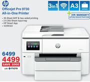 HP Officejet Pro 9730 All In One Printer