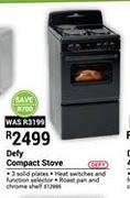 Defy Compact Stove