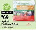 Agricol Fertiliser 2-3-4-10Kg