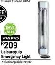 Leisurequip Rechargeable Emergency Light