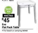Evo Flat Pack Table