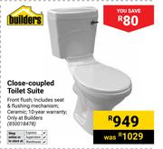 Builders Close-Coupled Toilet Suite 850018478