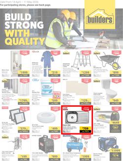 Builders Inland : Build Strong With Quality (14 April -11 May 2026), page 1