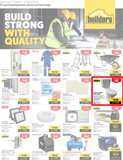 Builders Inland : Build Strong With Quality (14 April -11 May 2026), page 1