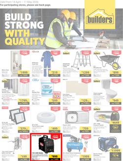 Builders Inland : Build Strong With Quality (14 April -11 May 2026), page 1