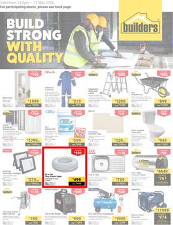 Builders Inland : Build Strong With Quality (14 April -11 May 2026), page 1
