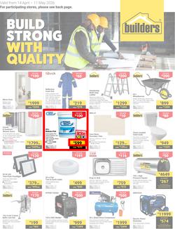 Builders Inland : Build Strong With Quality (14 April -11 May 2026), page 1