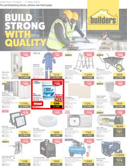Builders Inland : Build Strong With Quality (14 April -11 May 2026), page 1