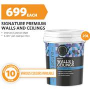 Signature Premium Walls And Ceilings-20Ltr