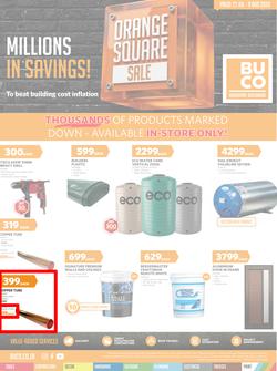 BUCO : Orange Square Sale (27 July - 09 August 2026) - Inland, page 1