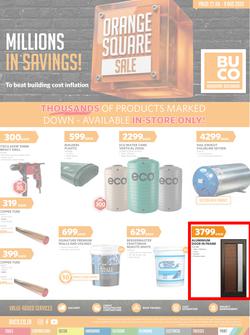 BUCO : Orange Square Sale (27 July - 09 August 2026) - Inland, page 1