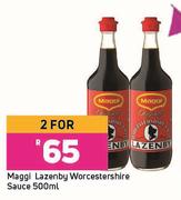 Maggi Lazenby Worcestershire Sauce-For 2 x 500ml