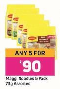 Maggi Noodles Assorted-For Any 5 x 73g