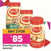 Nola Mayonnaise Assorted-For Any 3 x 750g