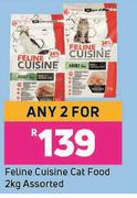 Feline Cuisine Cat Food Assorted-For Any 2 x 2Kg